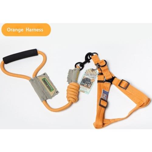 Dog Climbing Round Leash Harness Set Classic Nylon Small Medium Large Dogs Durable Vest Harness Leash Suit Pet Suppliers