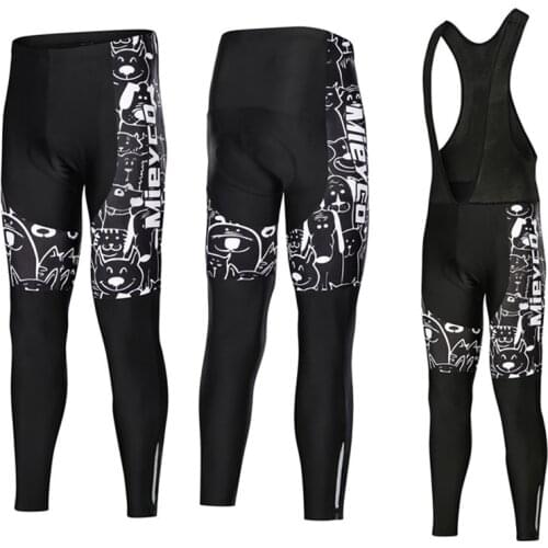 Autumn Cycling Pants Maillot Ciclismo Hombre Men Outdoor Bicycle Wear Bib Pants Tights Top Quality 5D Gel Pad MTB Bike Trousers