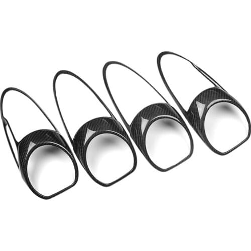 Real Carbon Car Interior Center Side Outlets Cover Moulding Trim for Porsche 718 2014 2015 2016 2017 2018 2019 2020 Styling