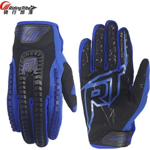 Riding Tribe Motocross Touch screen Gloves BMX ATV Gants Moto Racing Gloves Breathable Cycling Luvas Motorcycle off-road Glove