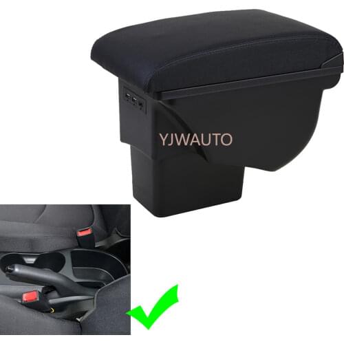 Armrest For Kia Soul 2009~2013 Center Console Box Car Arm Rest Ashtray Storage Box with CUP Holder