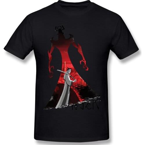 Samurai Jack Cool Creative Casual T Shirt Hot Sale Samurai Jack Tee Shirt 100% Cotton O Neck T-shirts