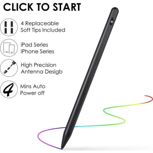 Drawing Tablet Stylus Touch Pen For Ipad Pro 11 Air 3 2019 Mini 5 For Apple Pencil 2 Palm Rejection With Magnetic Lapiz Tactil