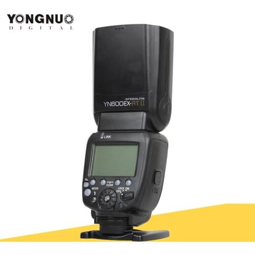 YONGNUO YN600EX-RT II TTL Master Flash Speedlite for Canon Camera 2.4G Wireless 1/8000s HSS GN60 Support Auto/ Manual Zooming