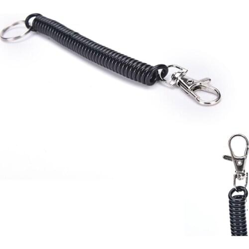 Retractable Elastic Gear Tool Hiking Camping Keychaih Rope Securit Tactical 2x