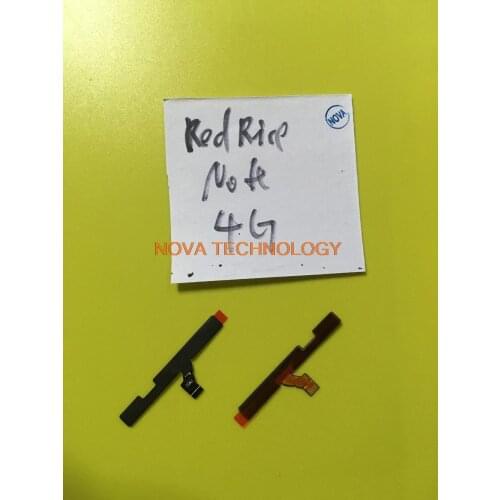 Wyieno Hongmi Note Switch on/off Ribbon For Xiaomi Redmi Note Power Volume Button Flex Cable Repair Parts 3G 4G
