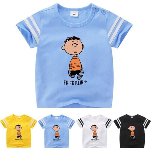 1-8Y 100% cotton baby boys t shirts casual tshirt tops 2020 summer boy t shirt kids t-shirt children tshirts short sleeve top