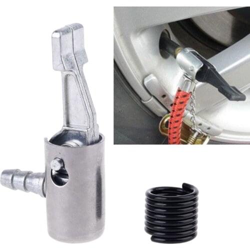 1pc Car Pump Auto Repair Tool Valve Clip 8mm Air Pump Chuck Clip Car Truck Tyre Tire Inflator Valve Connector Car Open Brass