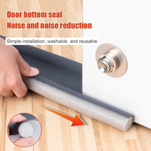 1pcs Home Door Bottom Sealing Strips Flexible Household 95cm Door Bottom Windproof Door Stopper Sealing Strip