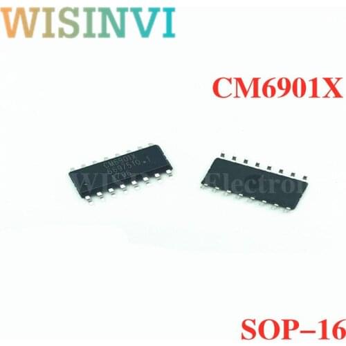 10PCS CM6901 CM6901X CM6901XISTR SOP16 6901X 6901SOP16