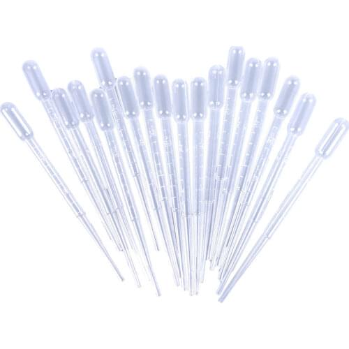 100Pc Plastic Resin Disposable Transfer Pipettes For Silicone Mold
