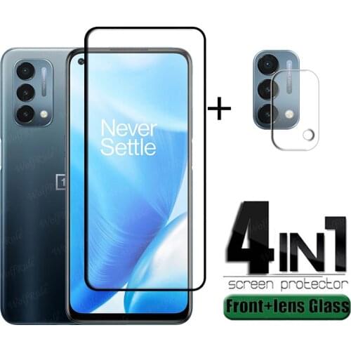 4-in-1 For Oneplus Nord N200 Glass For Oneplus Nord N200 Tempered Glass Full Screen Protector For Oneplus Nord N200 Lens Glass