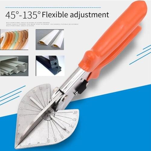 45-135 Degree Multi Angle Mitre Siding Wire Duct Cutter PVC PE Plastic Pipe Hose Scissor Cut Housework home decor Plumbing Tools