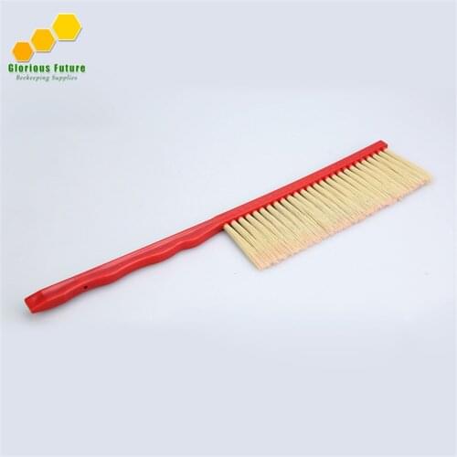 5 PCS Top Quality Beekeeping tool Single Row Bee Brush With Horsehair Free Shipping BB-2