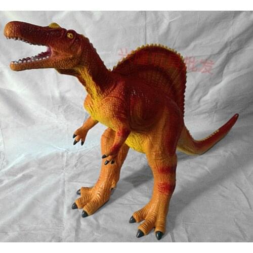 63CM Large Size PVC Carnivorous Spinosaurus Dinosaur Savage Dinosaur Classic Model Action Figure Toys for Kids