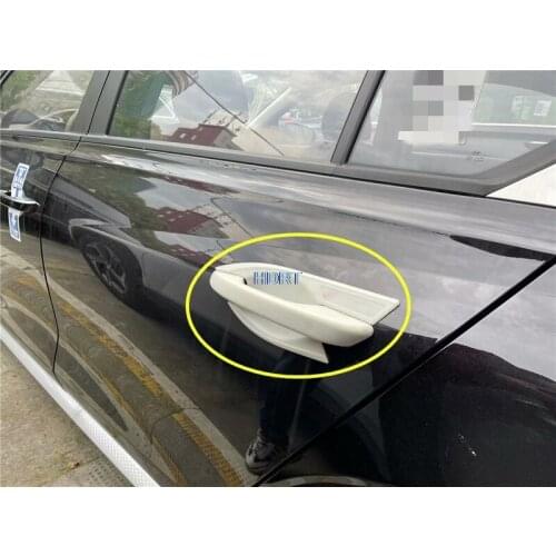 For Hyundai MISTRA 2019 2020 2021 Car Accessories Car Door protector Bowl Cover Trim Styling Carbon fobre
