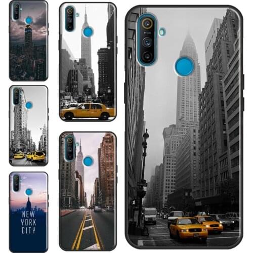 NYC New York City Case For OPPO Realme GT Neo Q3 6 7 8 Pro C3 C11 C15 C21 OnePlus 9 Pro 8 Pro 9R 7T 8T Cover