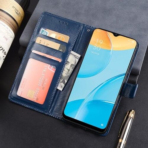 Flip Wallet Case For OPPO A15 Leather Cover For OPPO CPH2185 Phone Case Funda Capa Coque