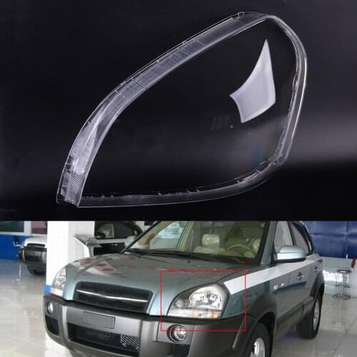 CITALL Polycarbonate Left Clear Headlight Headlamp Lens Lenses Cover Fit for Hyundai Tucson 2005 2006 2007 2008 2009