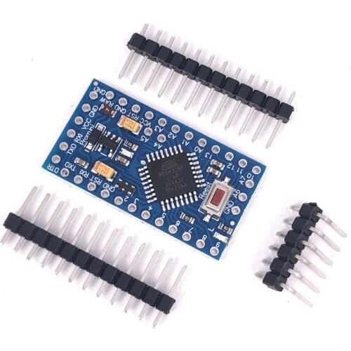 Pro Mini 328 Mini 3.3V/8M 5V/16M ATMEGA328 ATMEGA328P-AU 3.3V/8MHz 5V/16MHZ for Arduino