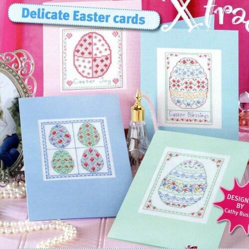 CD010 14ct Cross Stitch Kit Card Package Greeting Card Needlework Embroidery Crafts Counted Cross-Stitching Kits Christmas Gift