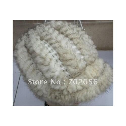 Mink Hat Knitted HAT Women Winter LUXURY 5pcs/lot #2296