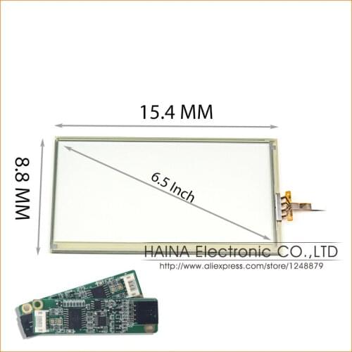 Original Fujitsu 6.5 Inch USB Touch Screen Panel Kit with USB Controller for GRS Navigator