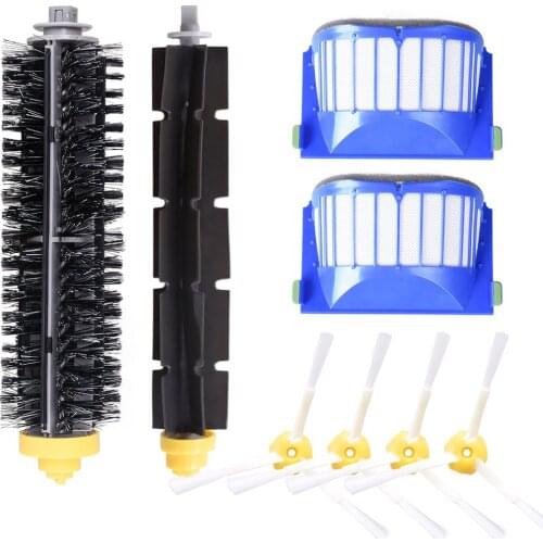 Main brush side brushes AeroVac Filter for iRobot Roomba 600 620 630 650 660 675 680 690