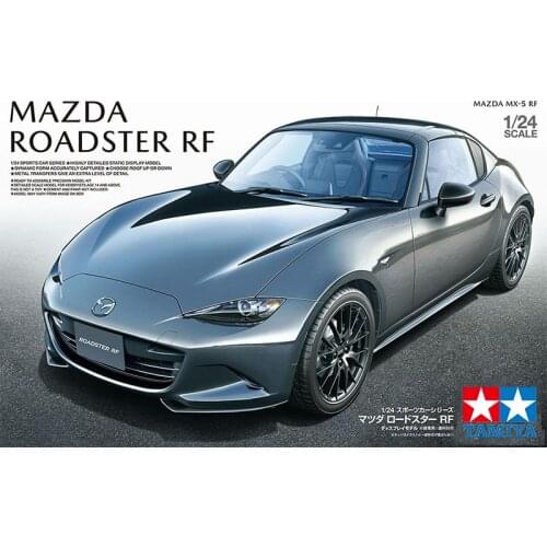 1/24 Tamiya Plastic Assembly Car Model Mazda MX-5 RF DIY Assembly Kit #24353