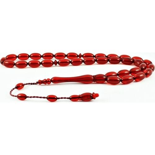 Poland Amber Rosary Barley Cut Gift Rosary
