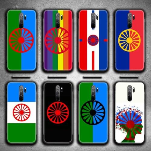 Romani roma flag Phone Case for Redmi Note 9 8 8T 8A 7 6 6A Go Pro Max Redmi 9 K20 K30 Pro