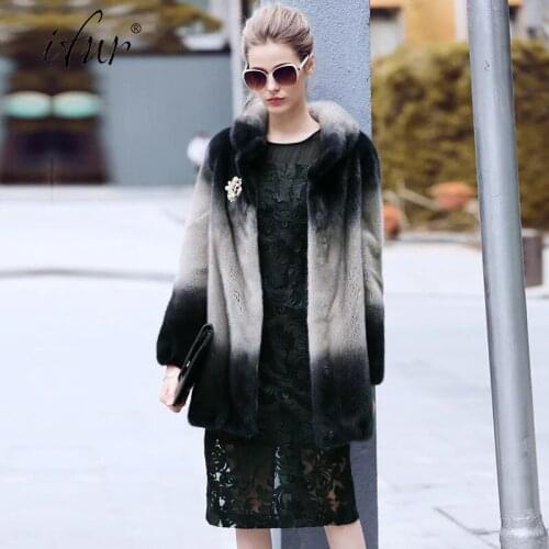 Brand luxury women natural mink fur jacket long style With sashes elegant lady high quality winter mink fur coat TU144-102