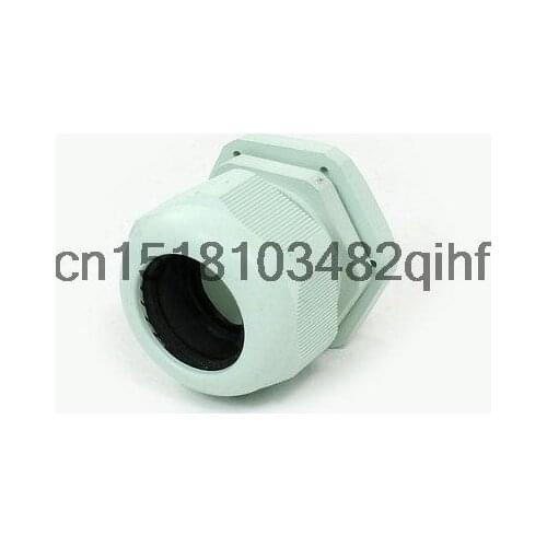 Light Green Plastic Waterproof PG36 28-33mm Diameter Cable Gland