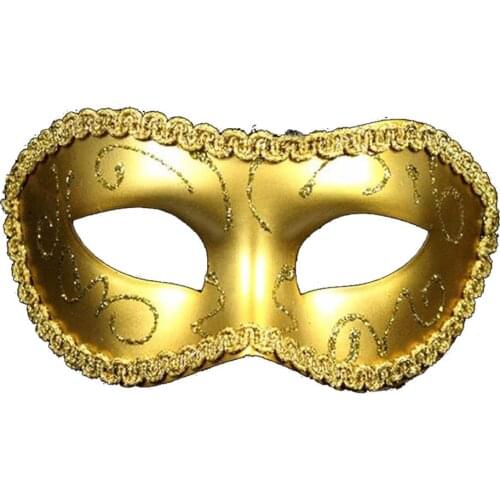 Venetian Mardi Gras Dance Masquerade Ball Mask Fancy Dress Costume Classic Halloween Costume Prom Eye Mask
