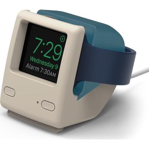 Rero Computer Style Charger Dock Charging Stand for Apple Watch IWatch Series 5/4/3/2/1, Support Night Stand Mode