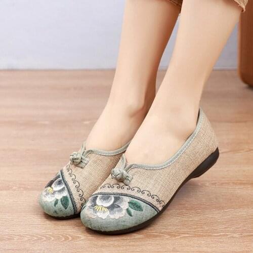 Mothers Shoes, Knitted Fabric Loafers for Women, Casual Sneakers for Spring and Summer, Flat Heels, Breathable Flat Shoes