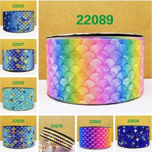 Free shipping 2020 new arrival ribbons Hair Accessories ribbon 10 yards printed grosgrain ribbons 22089
