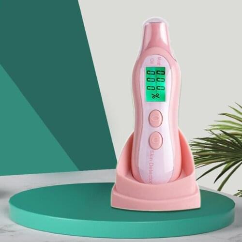 Facial Moisture Monitor Digital Skin Analyzer , Portable Skin Detector Pen With LCD Display, Skin Care Device