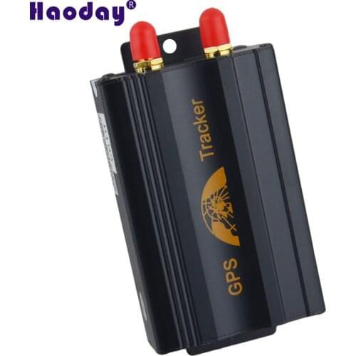 GPS Vehicle Tracker GPS103A TK103A No Box Real-time Tracking Monitoring Locator Car Motocycle Tracker SOS Geo-fence Function