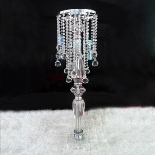 Crystal Table centerpiece flower stand, Wedding Props 10pcs/lot