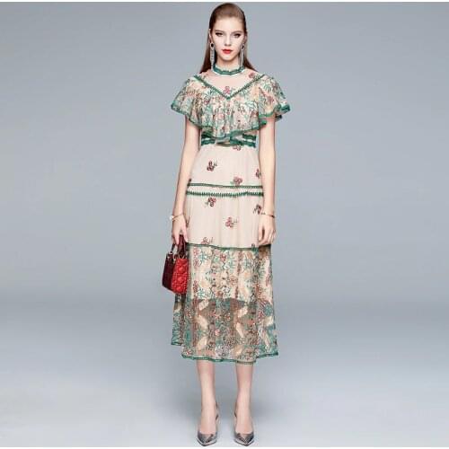 Летние платья-халаты JSXDHK China At AliExpress