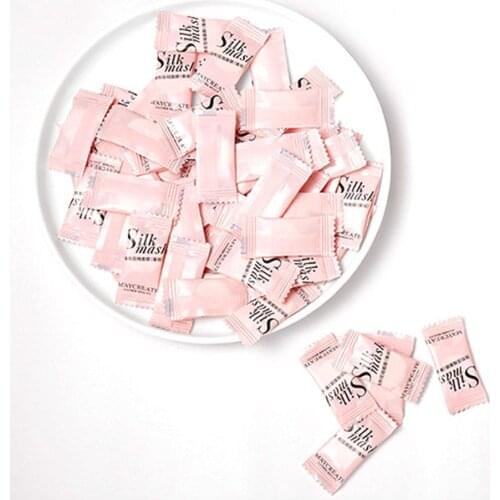 Invisible Silk Compression Mask Paper Ultra-thin Disposable And Wet Moisturizing Compress Mask X4F7