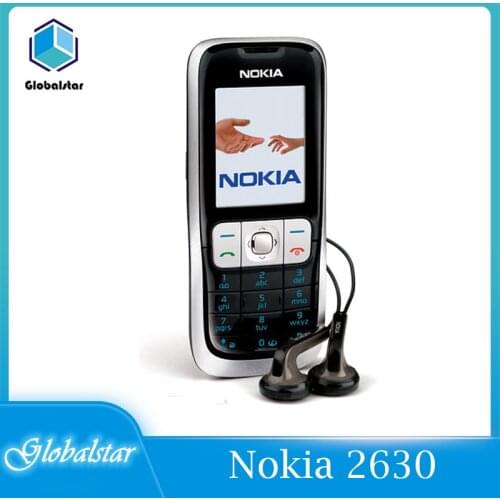Nokia 2630 Refurbished Original Unlocked Nokia 2630 2630C Cell Phone 1.8 inch mobile phone 700 mah One Year Warranty Refurbished