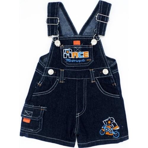 Pattern Random Color Brand New Baby Boys Girls Bib Child Denim Overall Trousers Kids Jumpsuits Sling Pants Clothes Infant Jeans