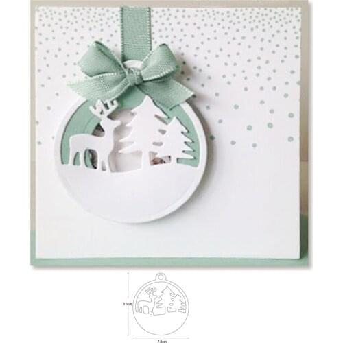 Hanging pendant Metal Cutting Die Stencil Template for DIY Embossing Gift Paper Cards Making Scrapbooking Craft 2020 New Dies