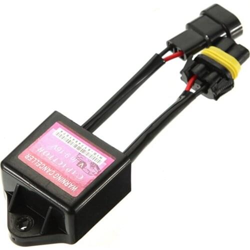 Bulb Socket Connector Xenon HID Kit Error Warning Canceller Kit H1 9005 9006 Canbus Capacitors Computer Decoder