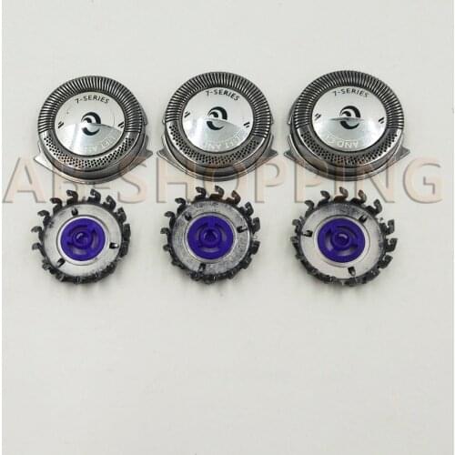 3pcs Replacement Shaver Heads fit Philips NORELCO HQ6 Quarda Action Razor Q6423 HQ6425 HQ6426 HQ6465 HQ6466 HQ6705 HQ6889 HQ6890