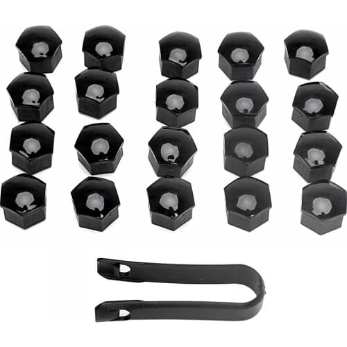 LEEPEE Special Socket Bolt Rims Auto Hub Screw Cover 17mm Car Wheel Nut Caps Exterior Decoration 20Pcs