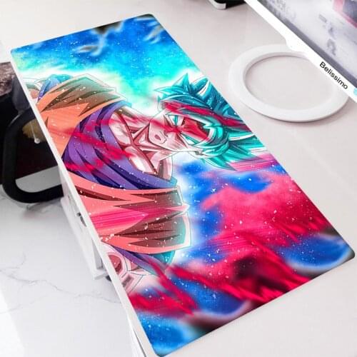 Super DBZ Mose Pad Goku Mousepad Anime Gaming Mouse Mat 800X300 Rubber Keyboard Mause Pad For Computer Laptop Pad Notebook Mat