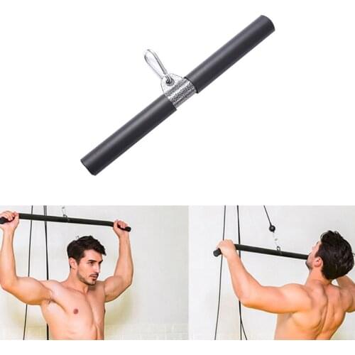 Biceps Training Short Tension Bar Durable Non-slip Rally Handle Resistance Gym Band Handles Super Strong Grip Heavy Fitness